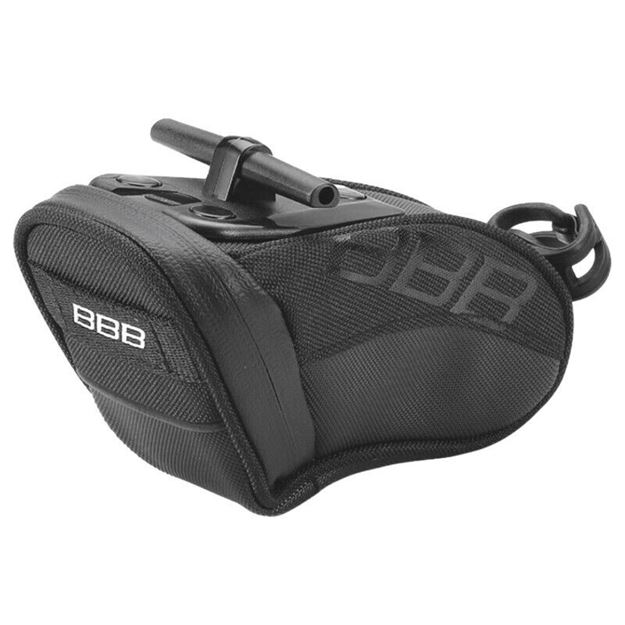 Picture of BBB BSB-13 CURVEPACK 360ML BIKE SADDLE BAG BLACK SMALL